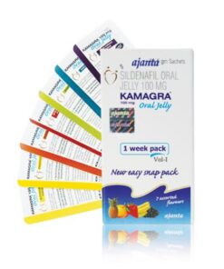 Kamagra Oral Jelly Ordinazione online in Italia 100mg - 7 Bustine