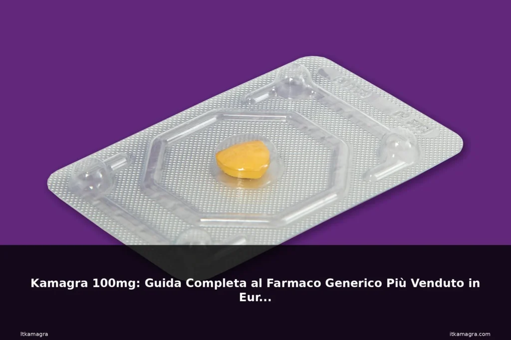 Kamagra 100mg: Guida Completa al Farmaco Generico Più Venduto in Europa 8 Article featured image