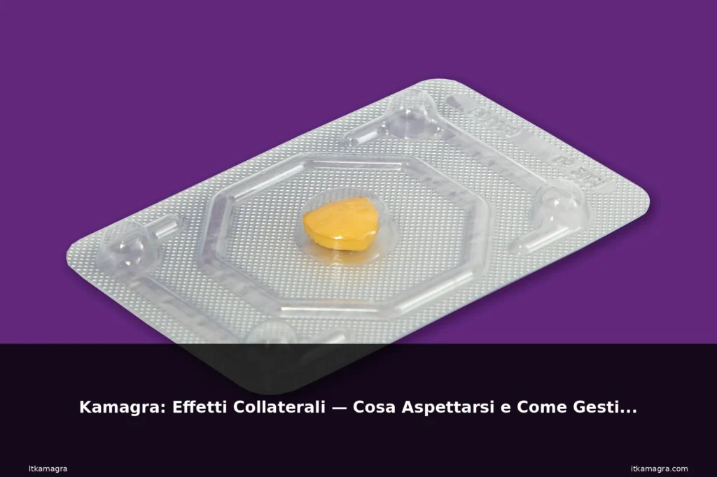 Kamagra: Effetti Collaterali — Cosa Aspettarsi e Come Gestirli 2 Article featured image
