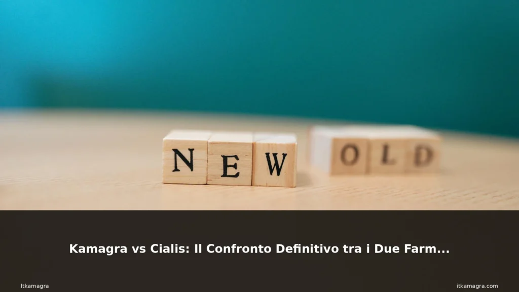 Kamagra vs Cialis: Il Confronto Definitivo tra i Due Farmaci 1 Article featured image