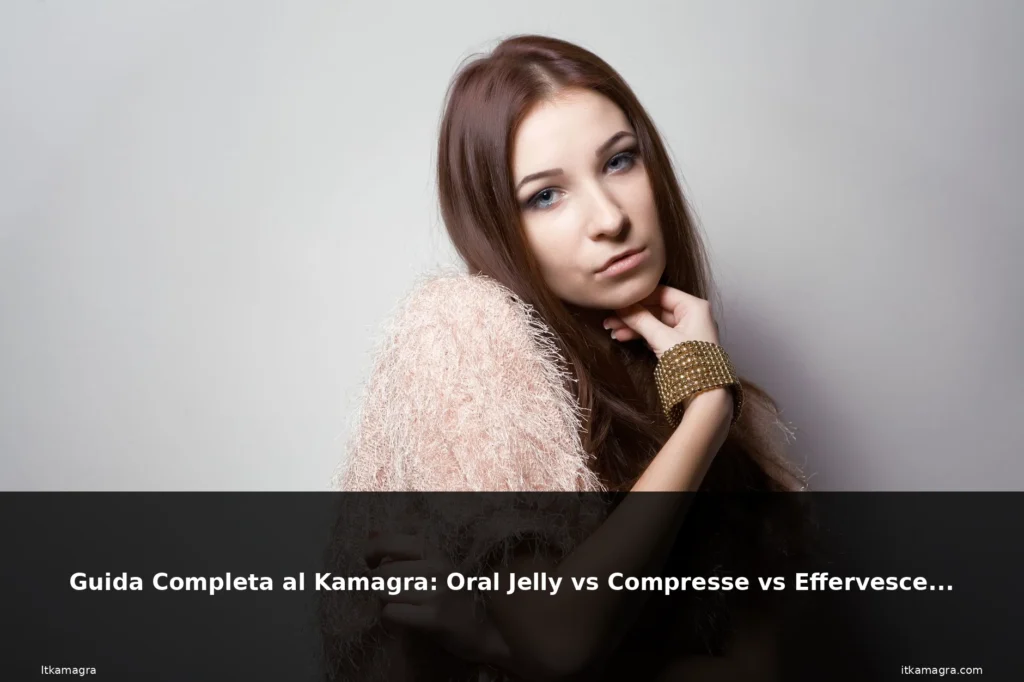 Guida Completa al Kamagra: Oral Jelly vs Compresse vs Effervescente 10 featured jelly european woman glamour b